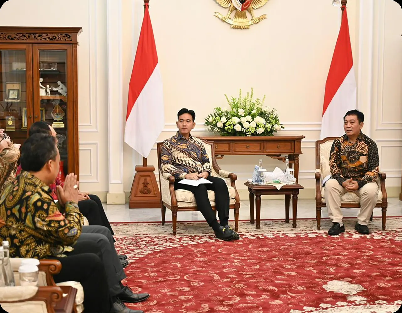 GHBC committee representative meeting Indonesia’s Vice President ahead of the 2026 Bali conference